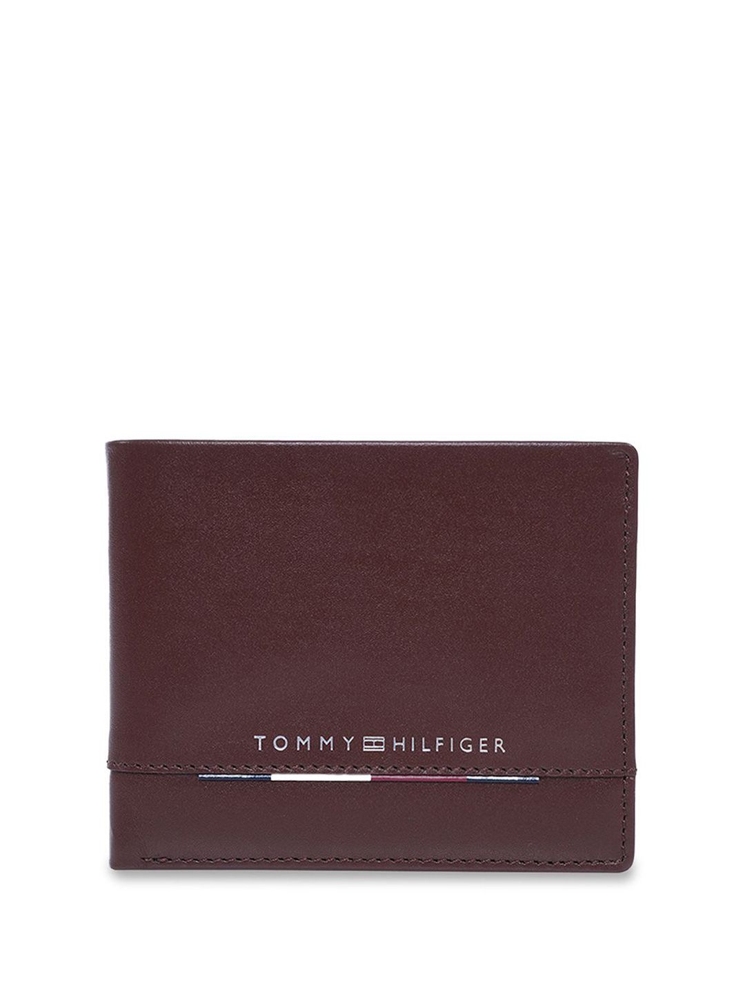 Tommy Hilfiger Men Tan Ankwe Global Coin Leather Two Fold Wallet-picture-51