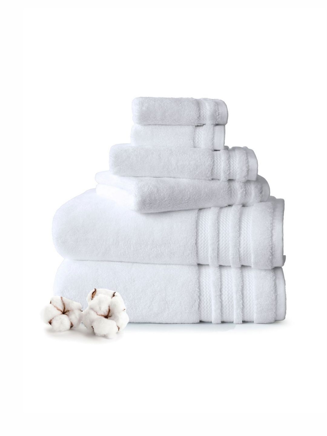 MYTRIDENT White Cotton 600 GSM Towel Set-picture-16