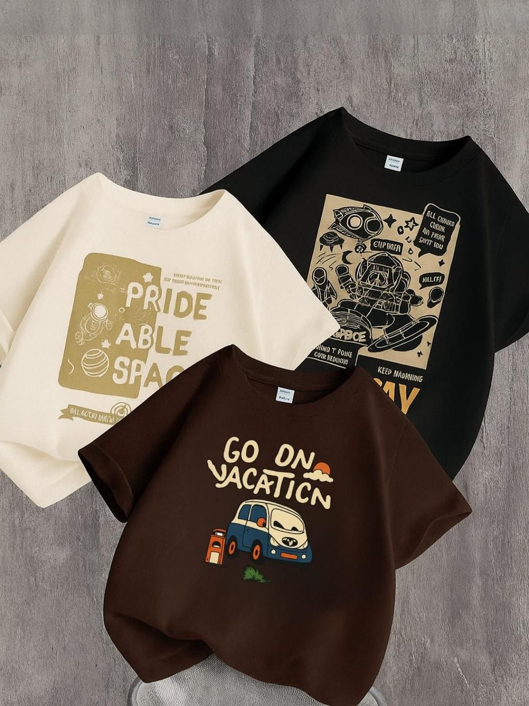 DAMN GUD DG Unisex Black Tshirts