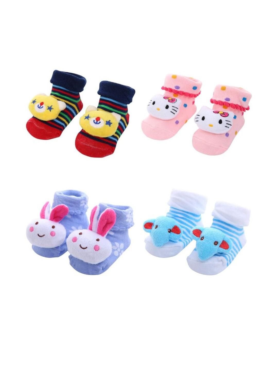 MumsLap 4Pcs Cotton Socks-picture-18