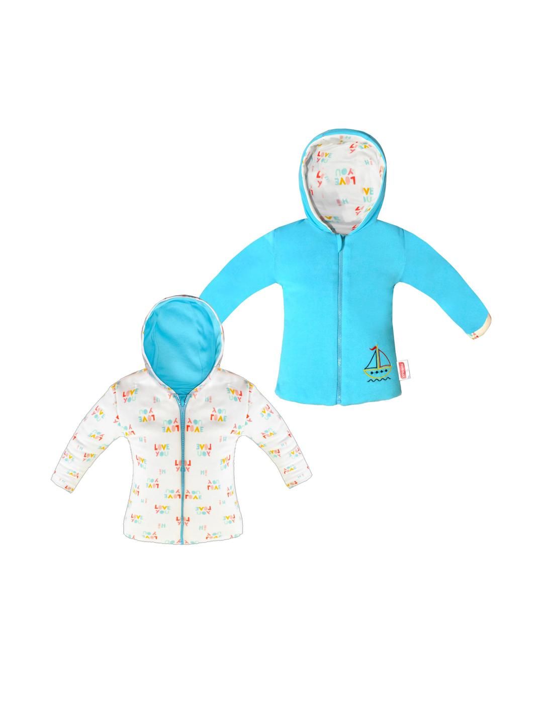 VParents Unisex Kids Open Front Reversible Jacket-image-22