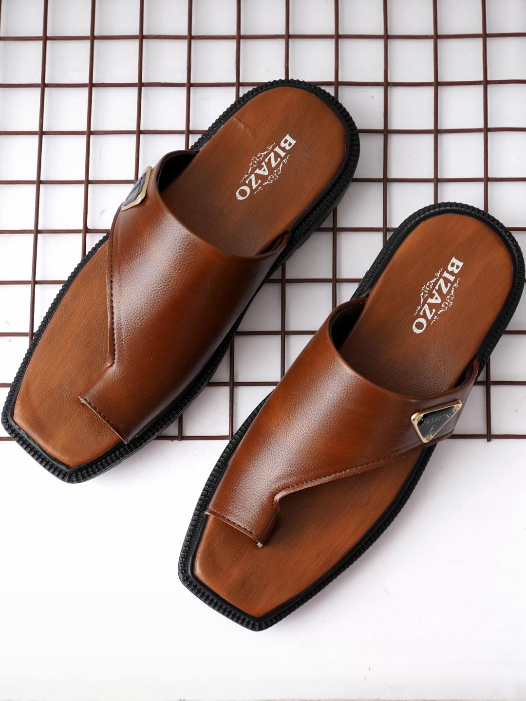 Bizazo Men Blue Flip Flops-image-21