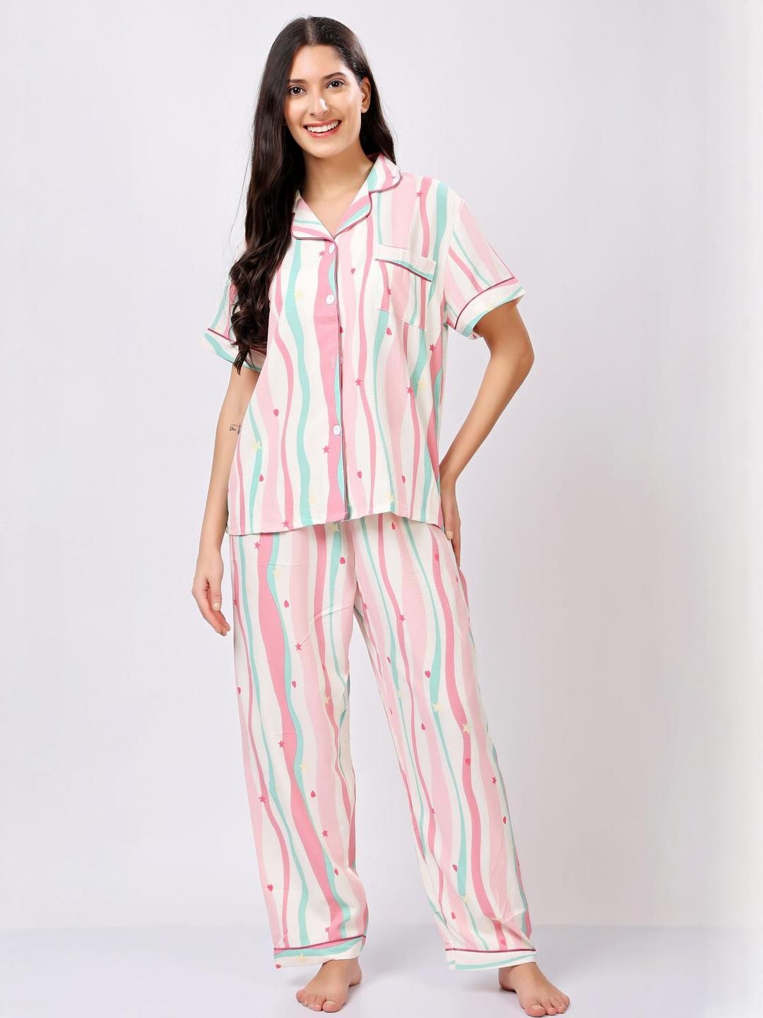 Stem Rope Women Multi Night suits-picture-45