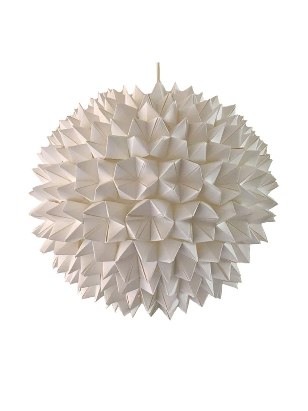 Designers Collection White Wood Ceiling Lamp-picture-10
