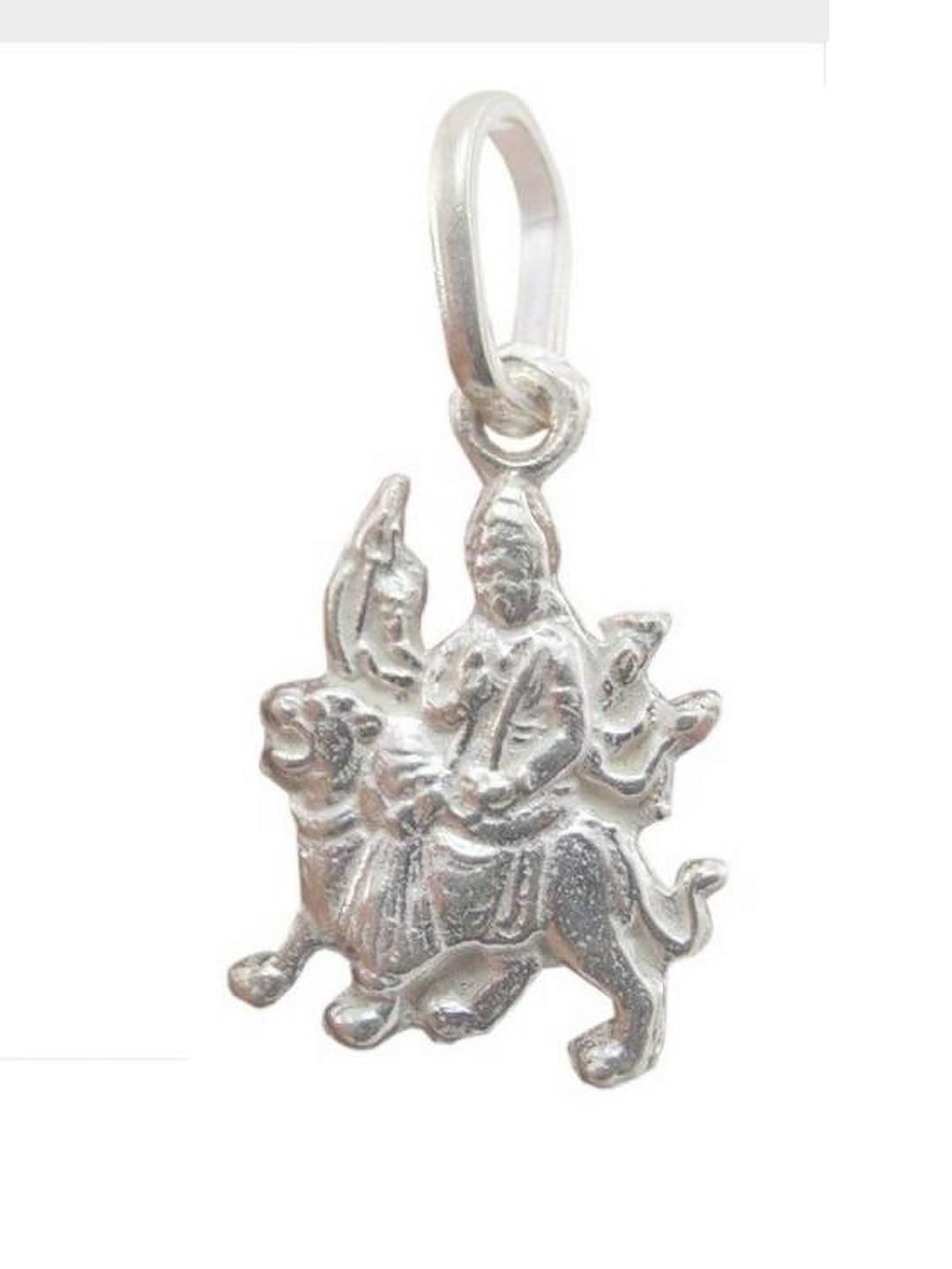 RAVIOUR LIFESTYLE Unisex Silver Pendant-picture-17