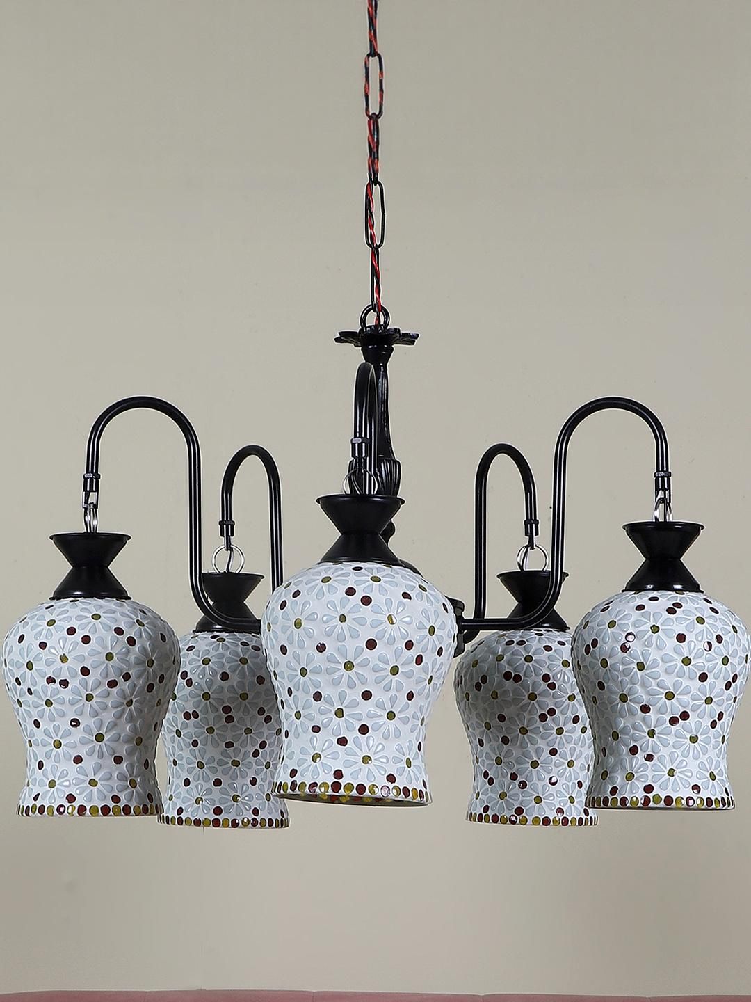 Deco Home Black Metal Ceiling Lamp-image-11