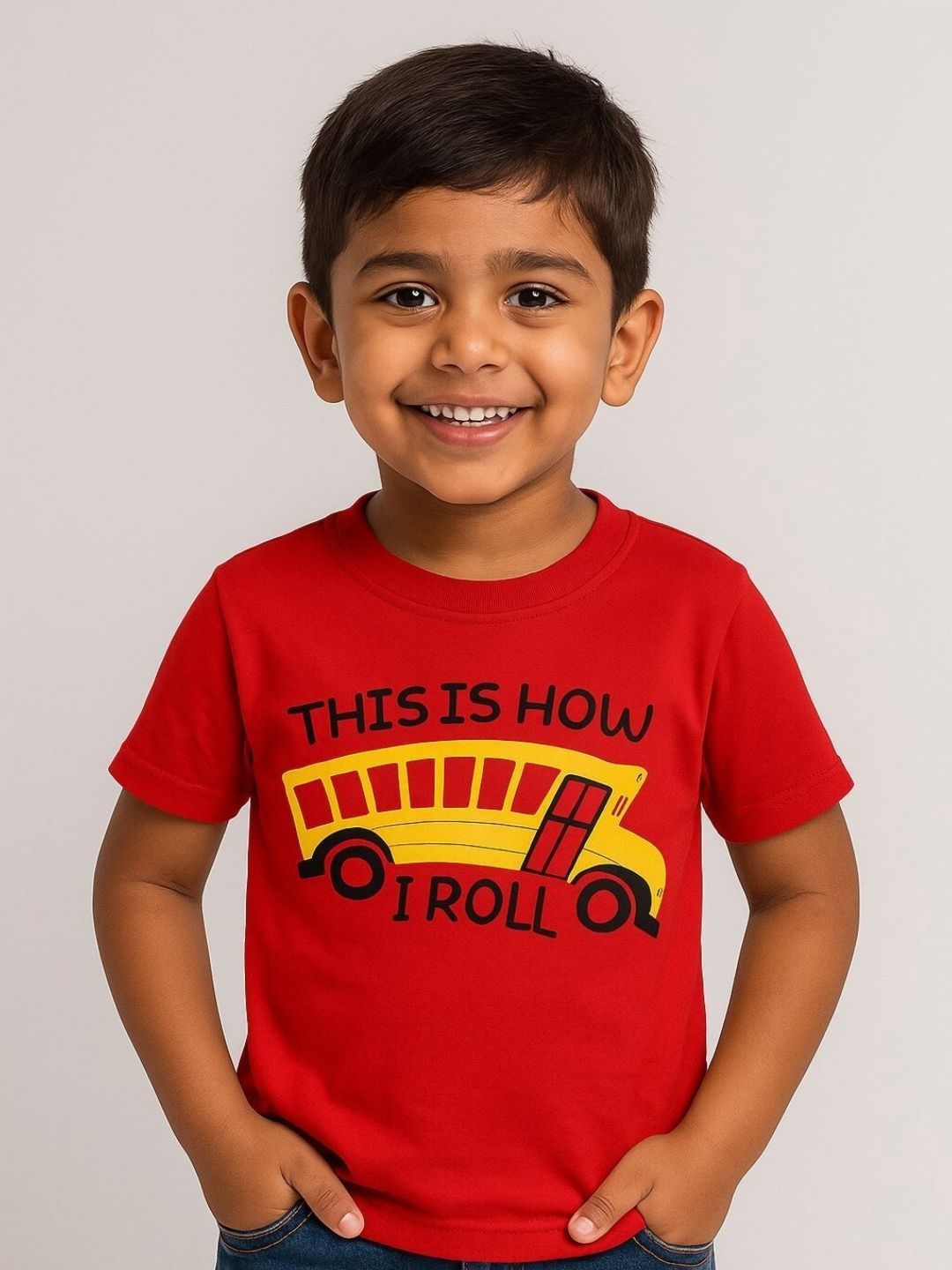 BAESD Boys Typography Printed Applique T-shirt-picture-25