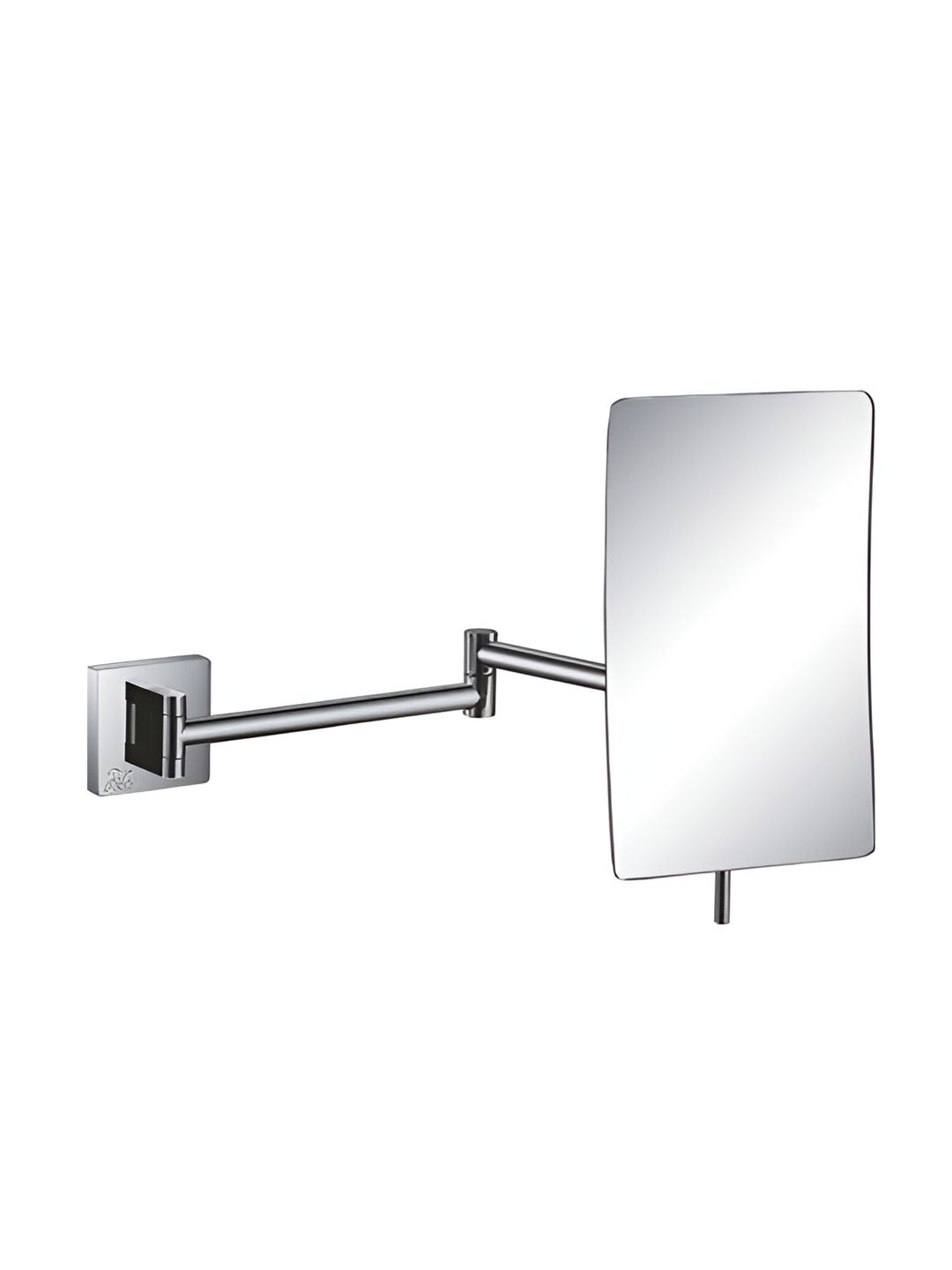 PERK Silver-Toned Square Cosmetic Glass Table Mirror-picture-23