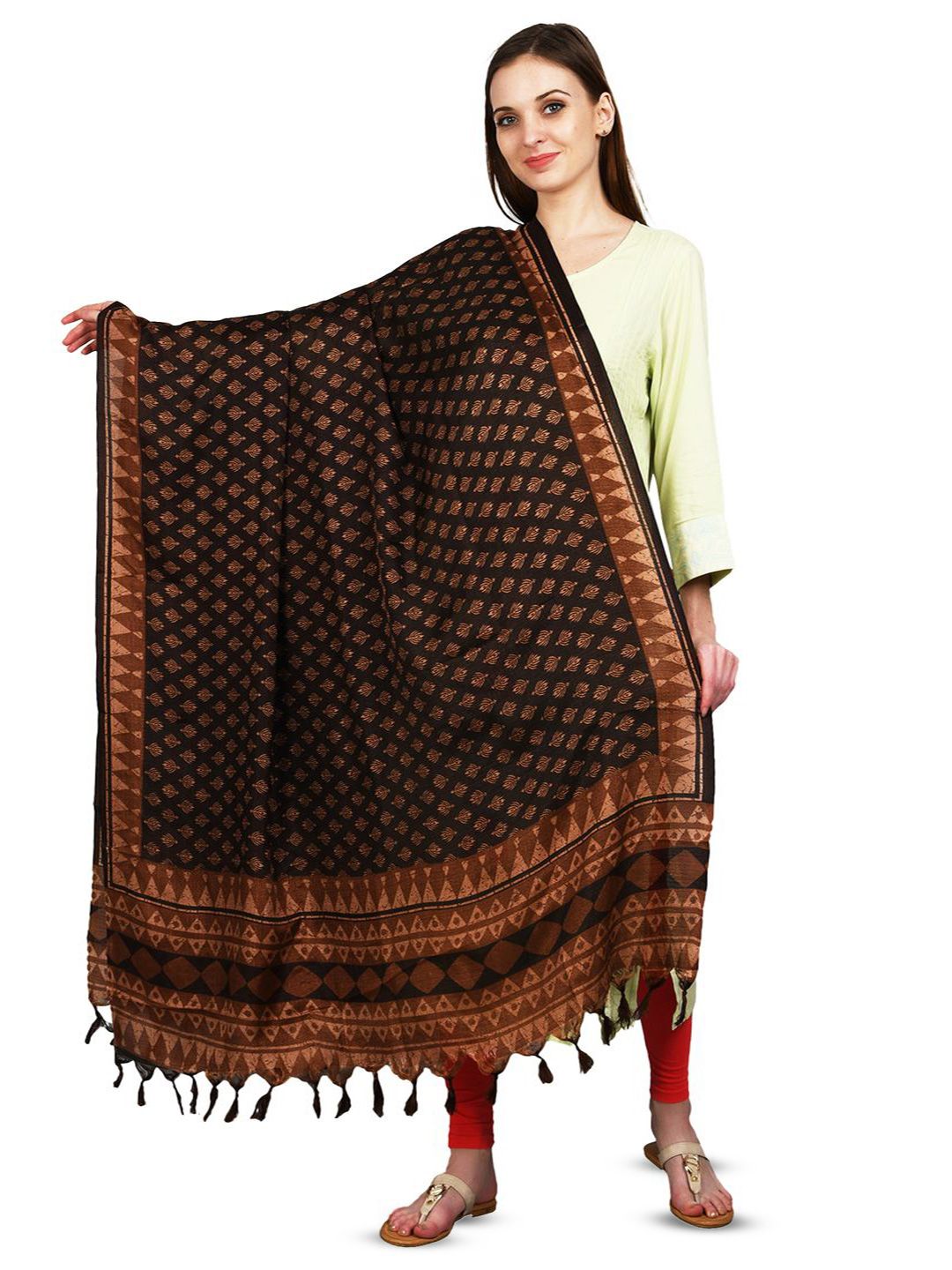 Karthav Fashion Geometric Printed Dupatta-picture-26