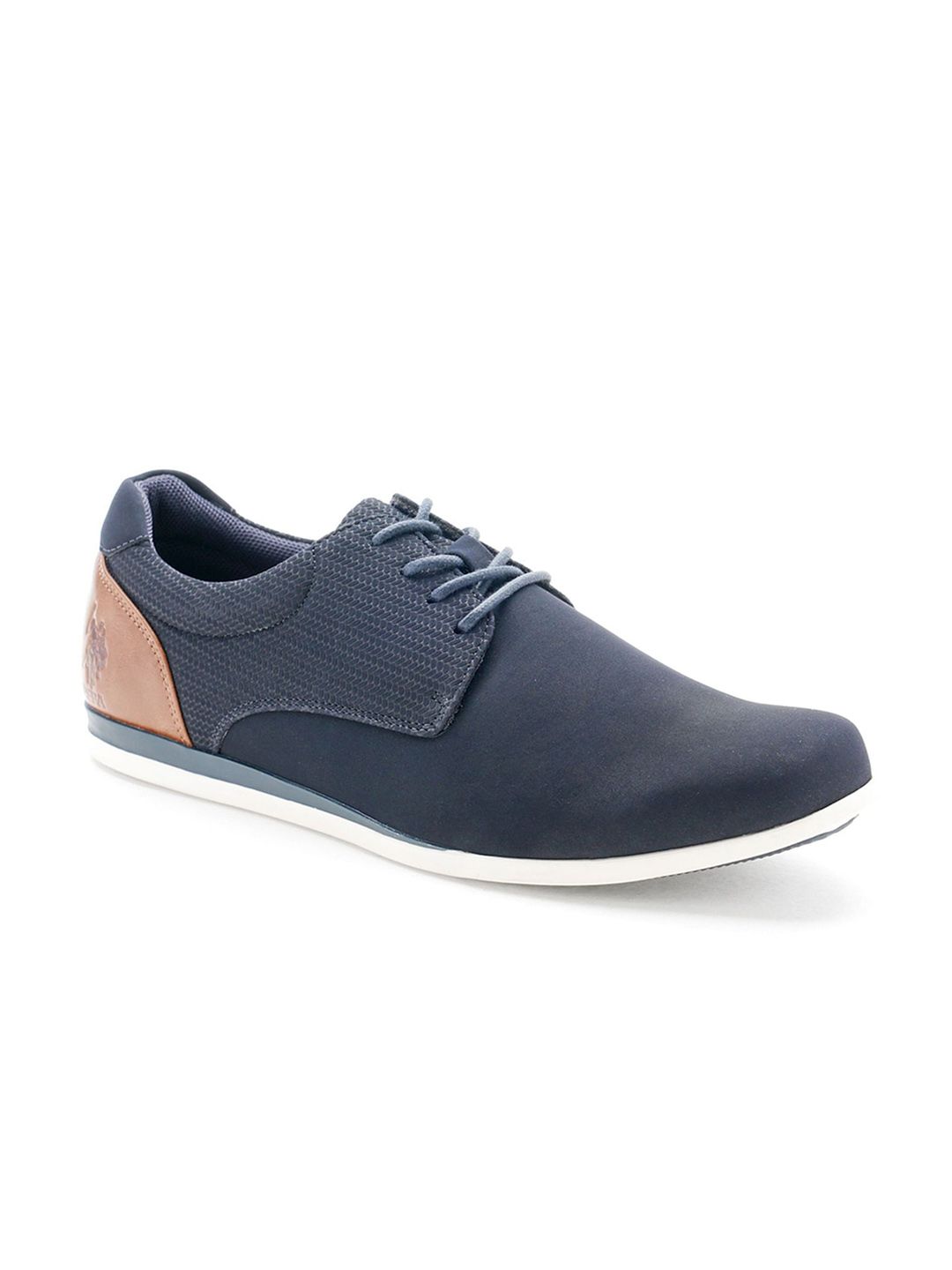 U.S. Polo Assn. Men Lucius Colourblocked PU Sneakers-picture-30