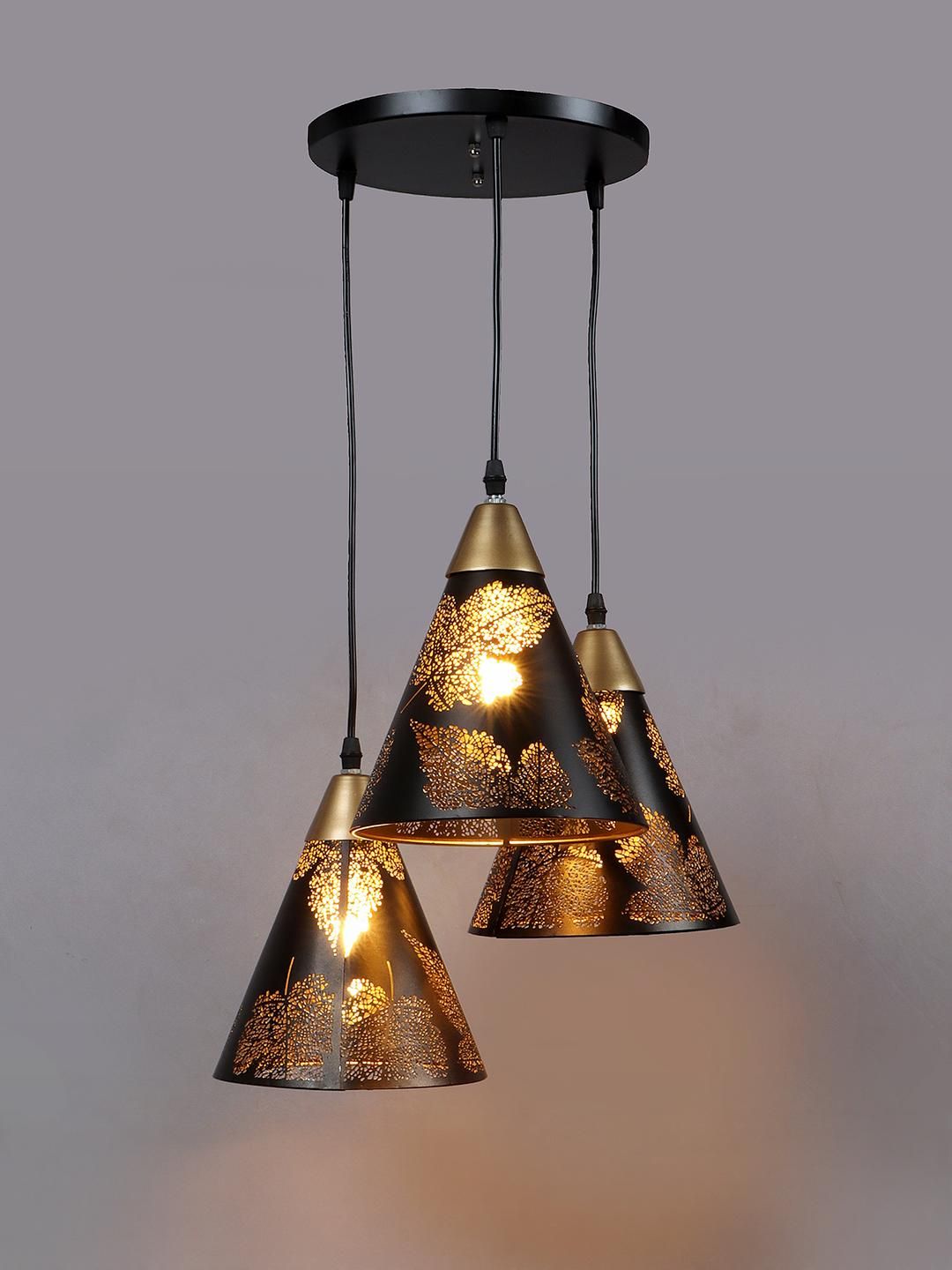Deco Home Black Metal Ceiling Lamp-picture-6