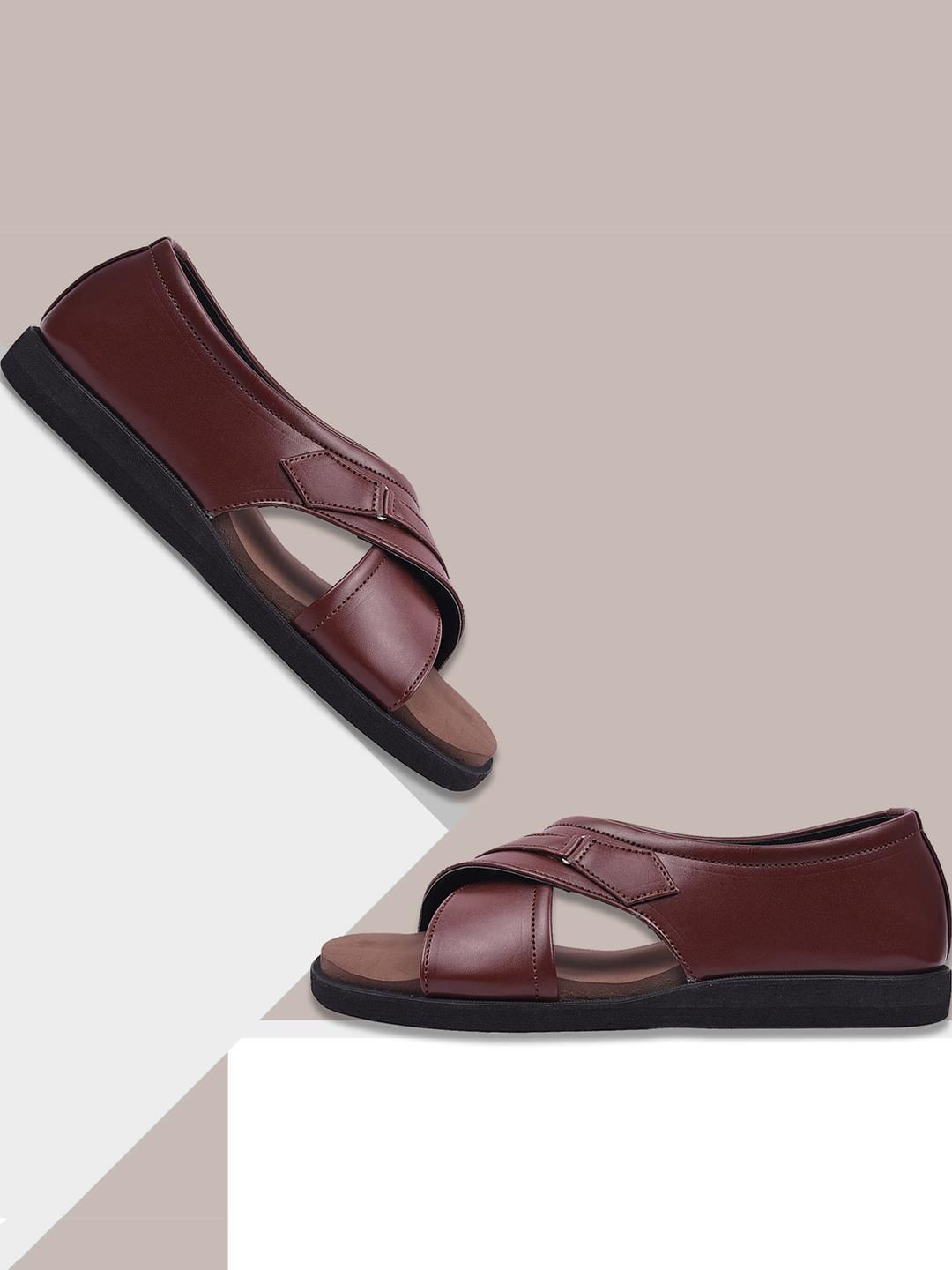 DR.PLUS Men Synthetic Leather Sandals-image-5