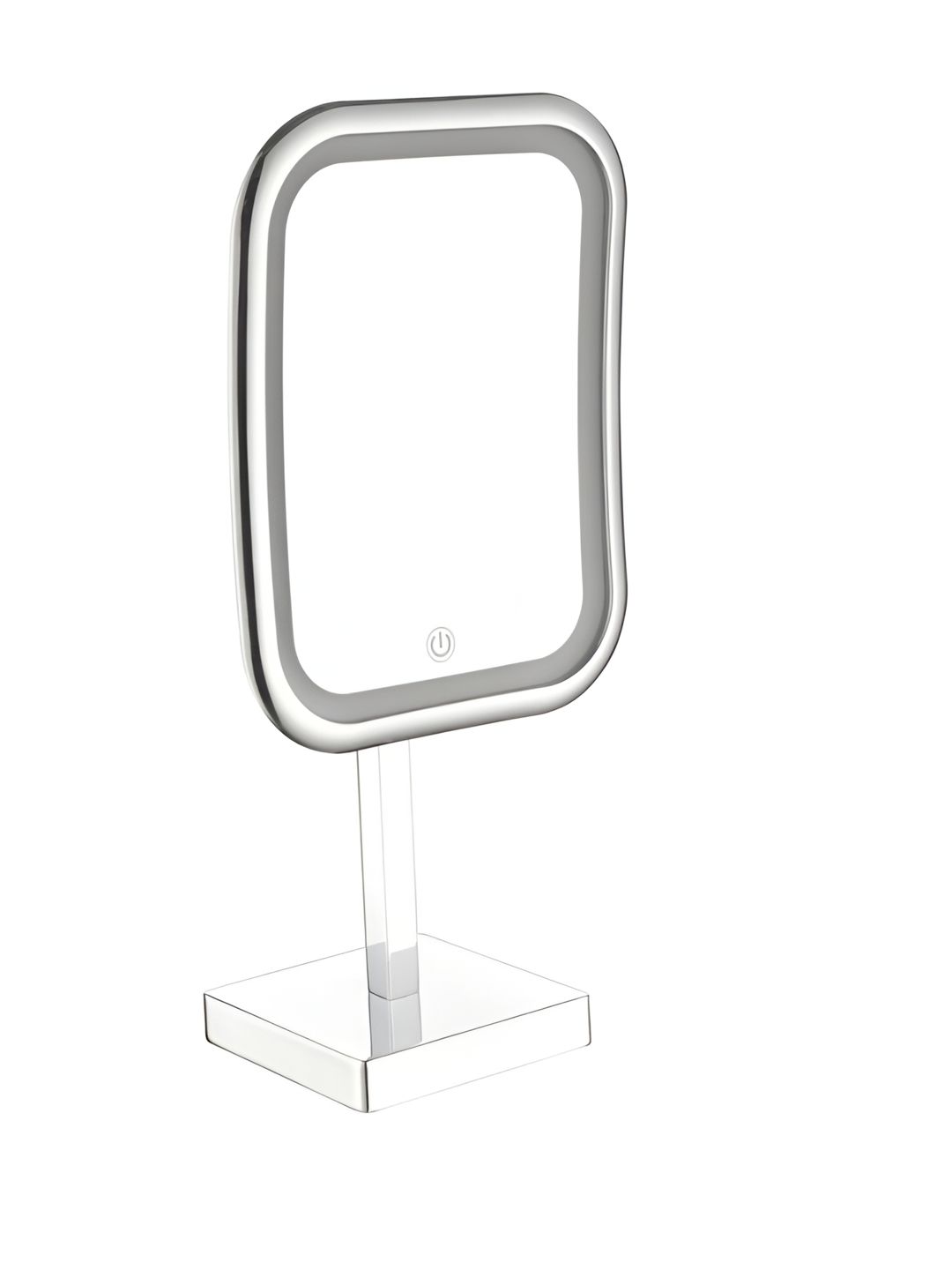 PERK Silver Square Standing LED Glass Table Mirror-picture-18