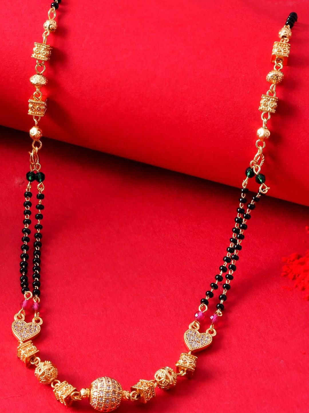 Anouk Gold-Plated Stainless Steel Mangalsutra-picture-13