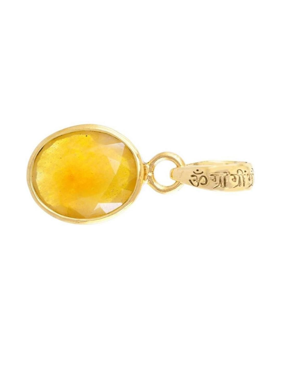 RAVIOUR LIFESTYLE Unisex Yellow Pendant-picture-20