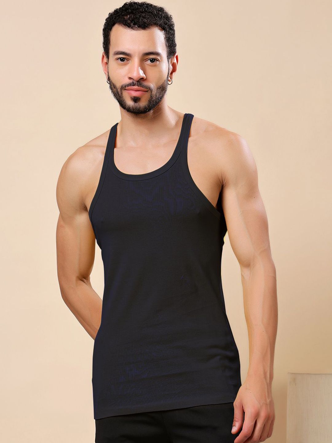 Friskers Round Neck Pure Cotton Gym Vest 040725CA-17-picture-15