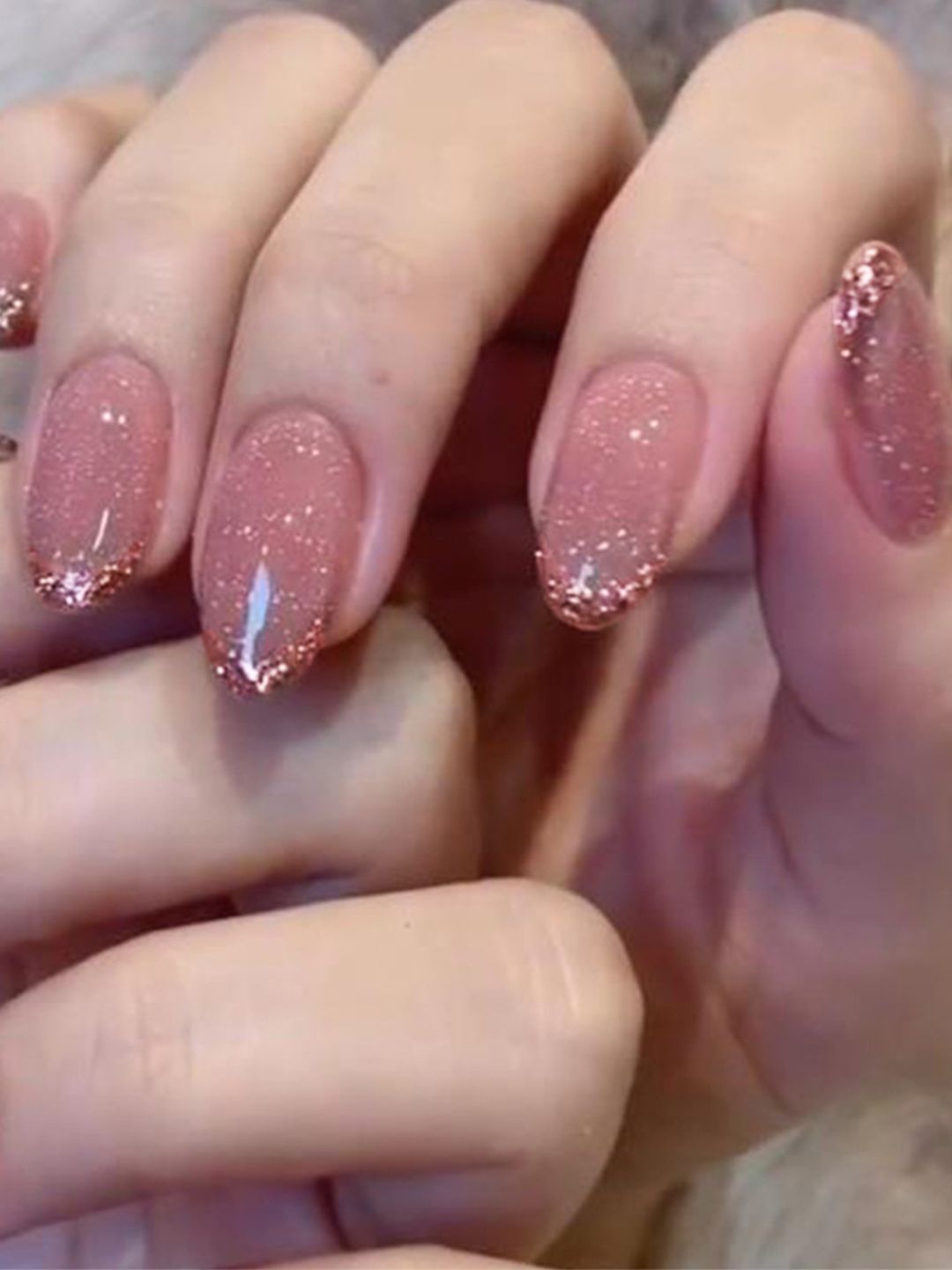 Secret Lives Set Of 24 Reusable Artificial Press On Nails-picture-41