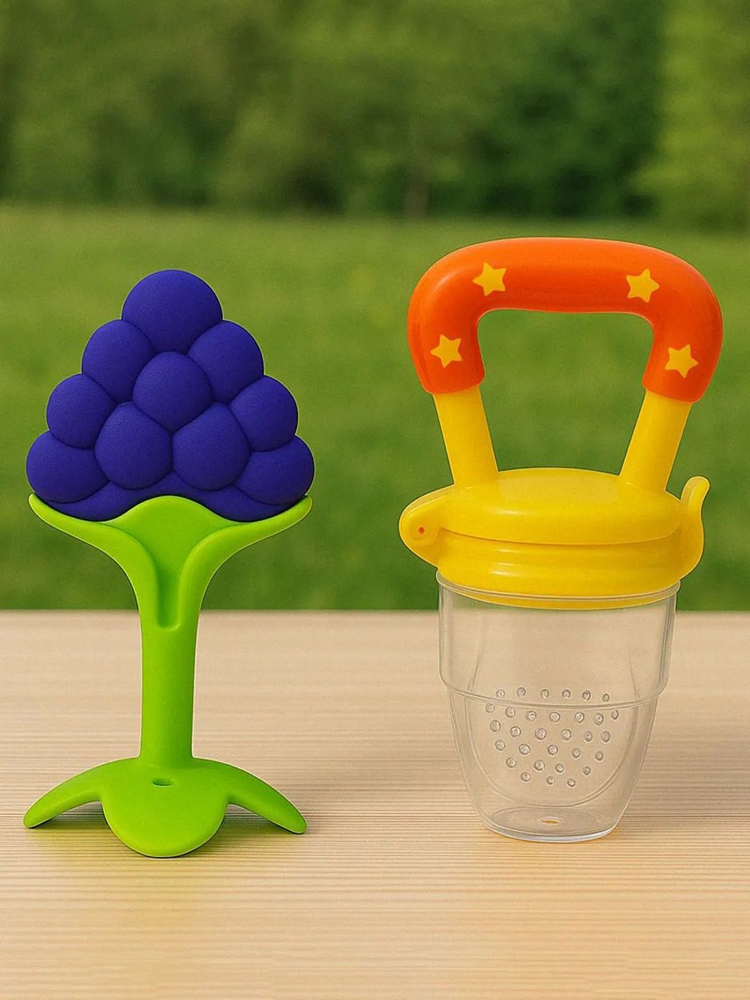 NeonateCare Infants Set Of 2 BPA Free Silicone Teether & Fruit Feeder-picture-17
