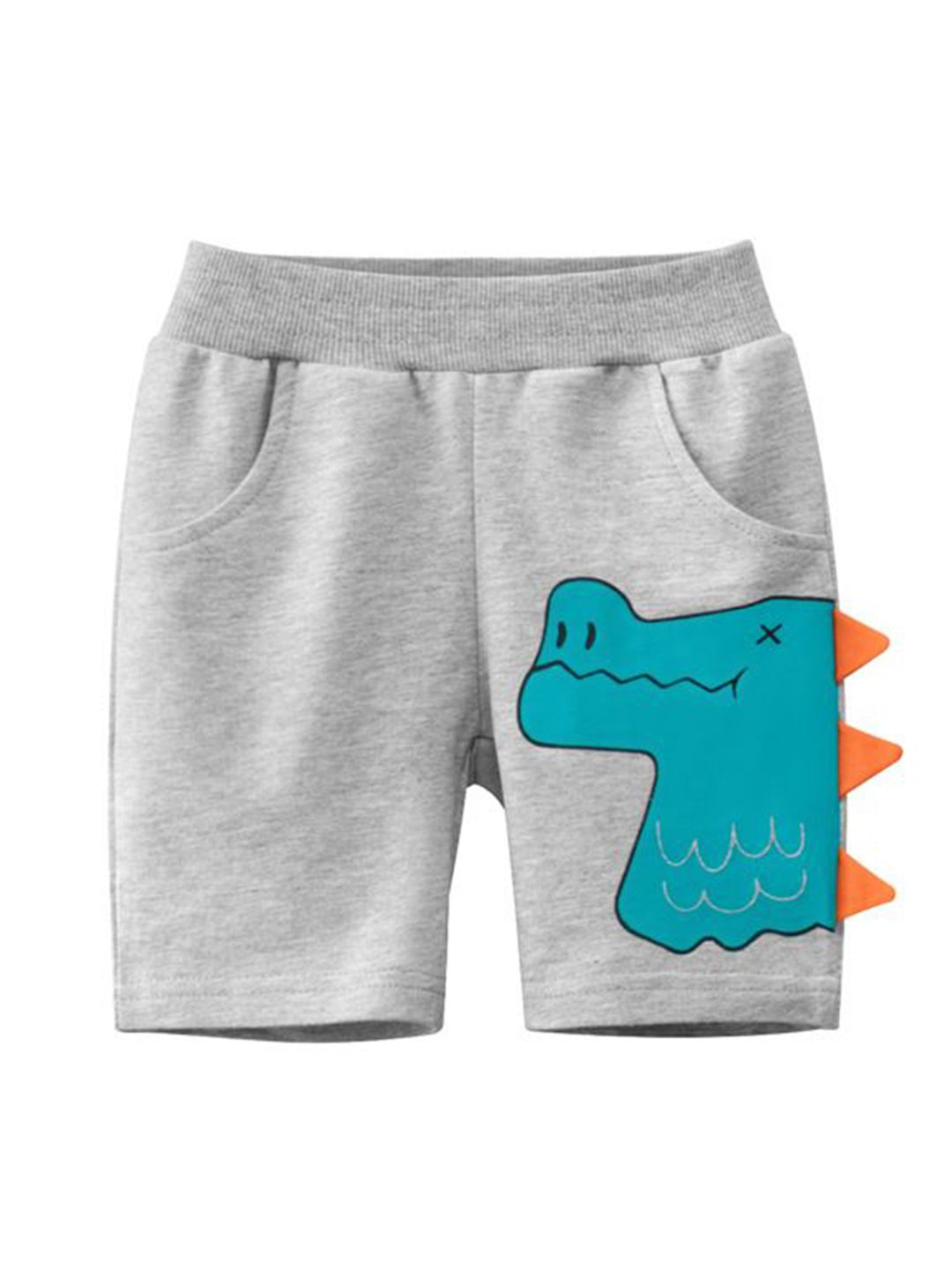 StyleCast x Revolte Boys Graphic Printed Mid-Rise Cotton Shorts With Rapid-Dry Technology-picture-31