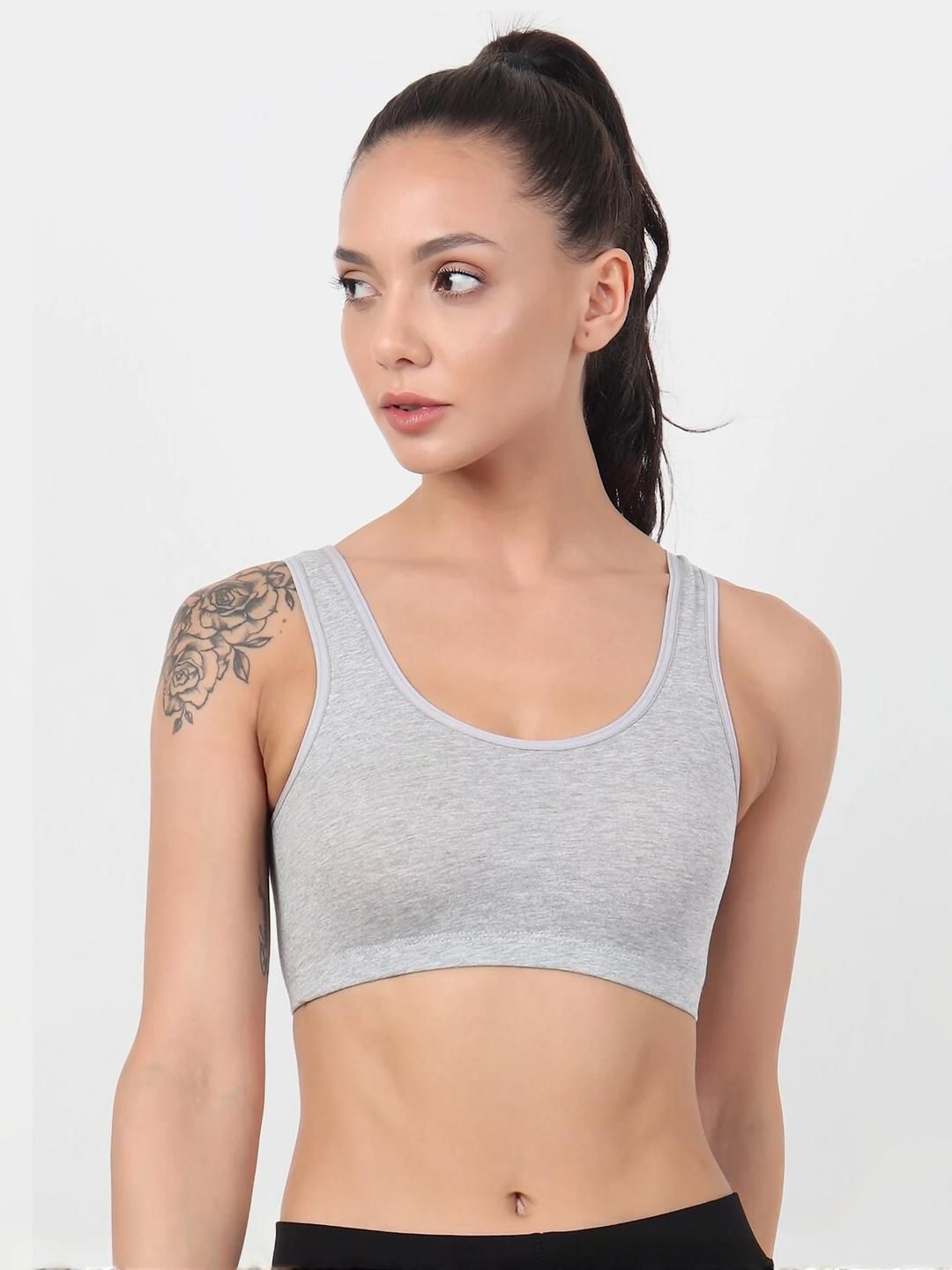 Samvar Multi Cotton Non-Wired Non Padded Minimizer Bra-picture-25