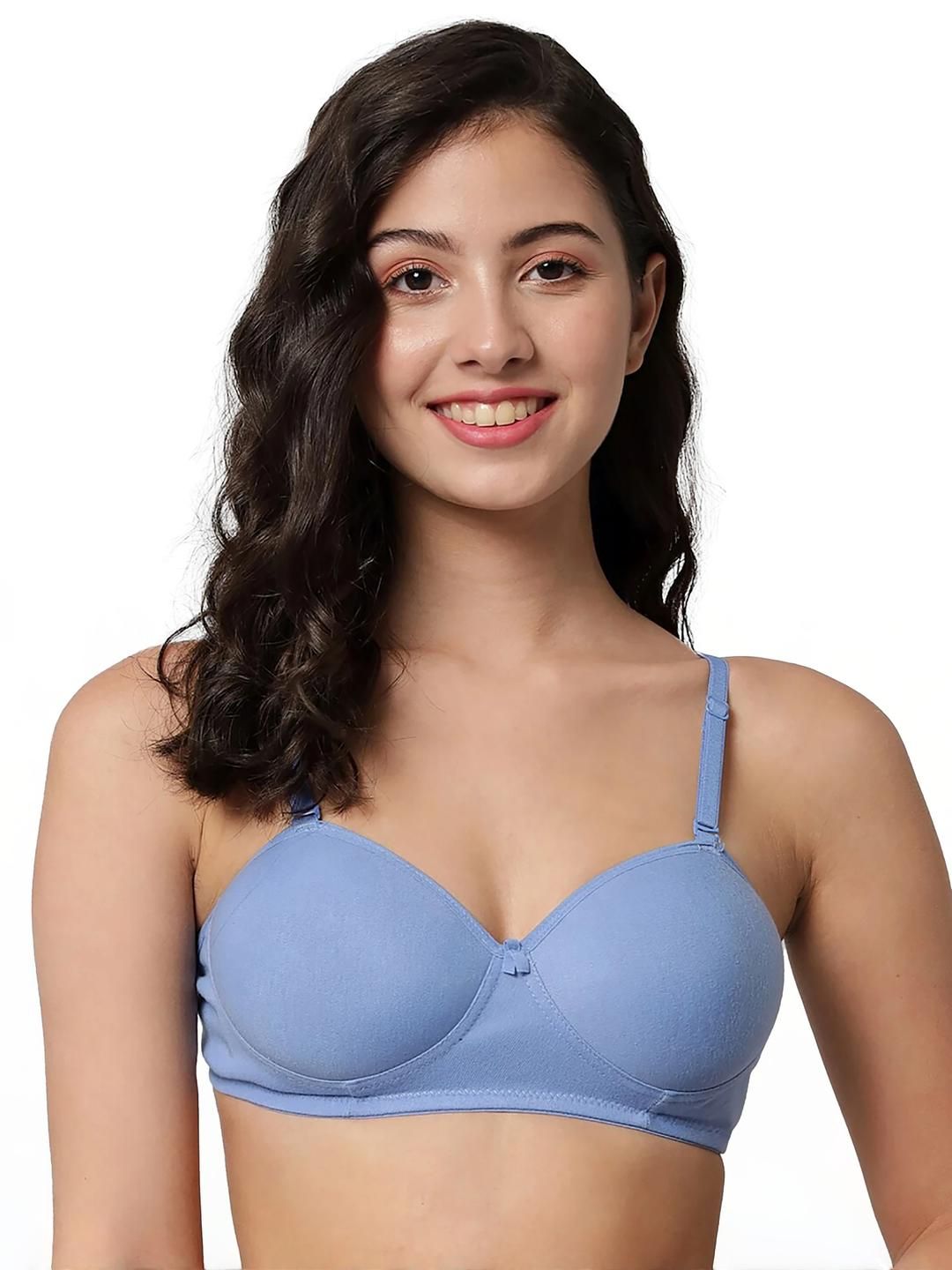 Samvar Multi Cotton Non-Wired Non Padded Minimizer Bra-picture-13