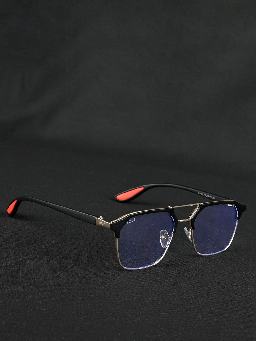 Irayz Unisex Half Rim Square Frames-picture-25