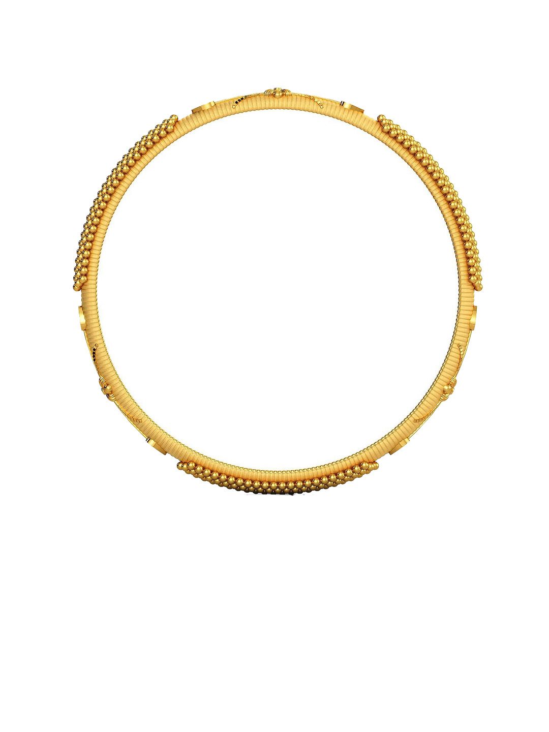 Joyalukkas Thin Multi-gem Classy Gold Bangle-9.93 gms-image-14