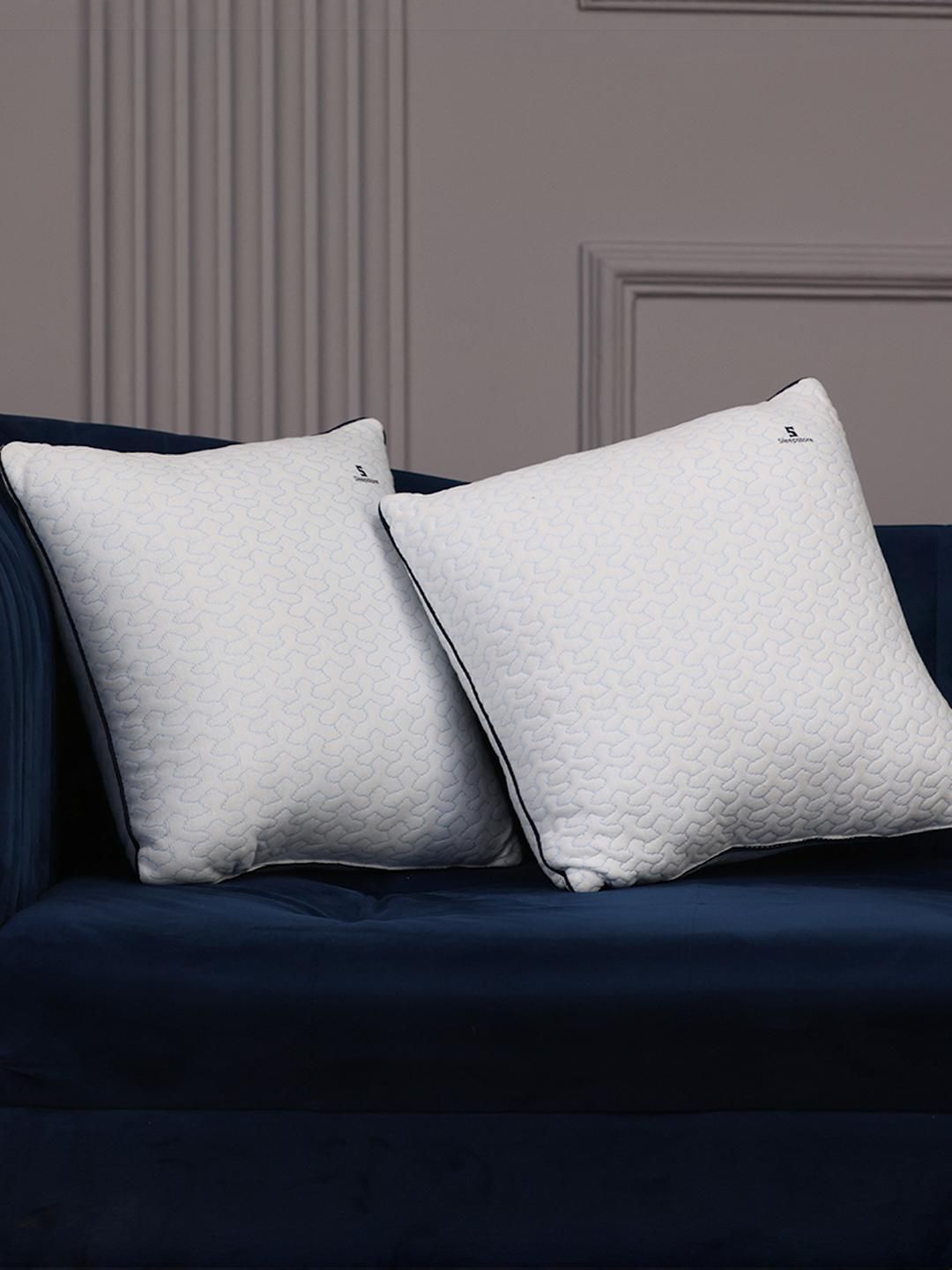 Sleepstore Pack Of 2 White Cushions-image-3