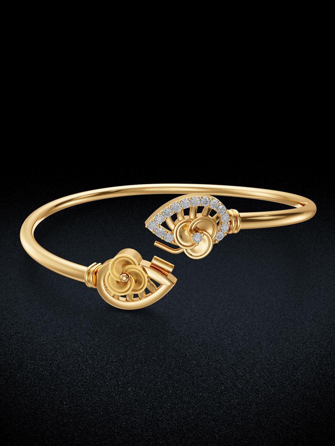Joyalukkas Elegant Gold Bangle- 9.185 gms-picture-10