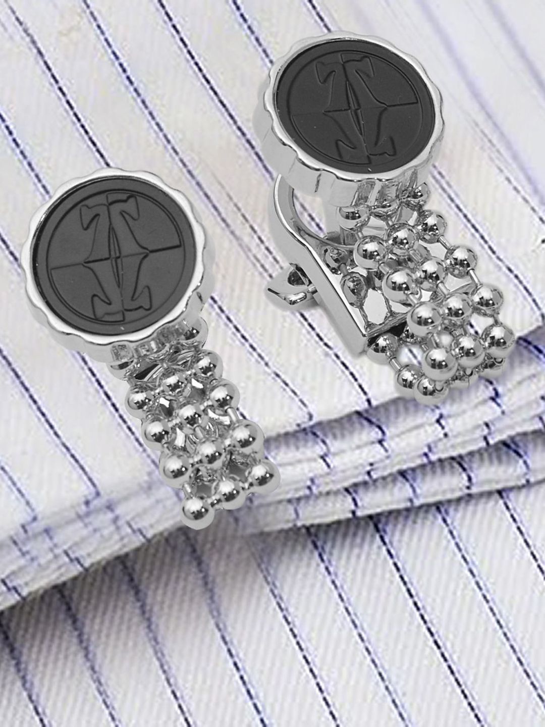 Curren Set Of 2 Textured Cufflink-picture-46