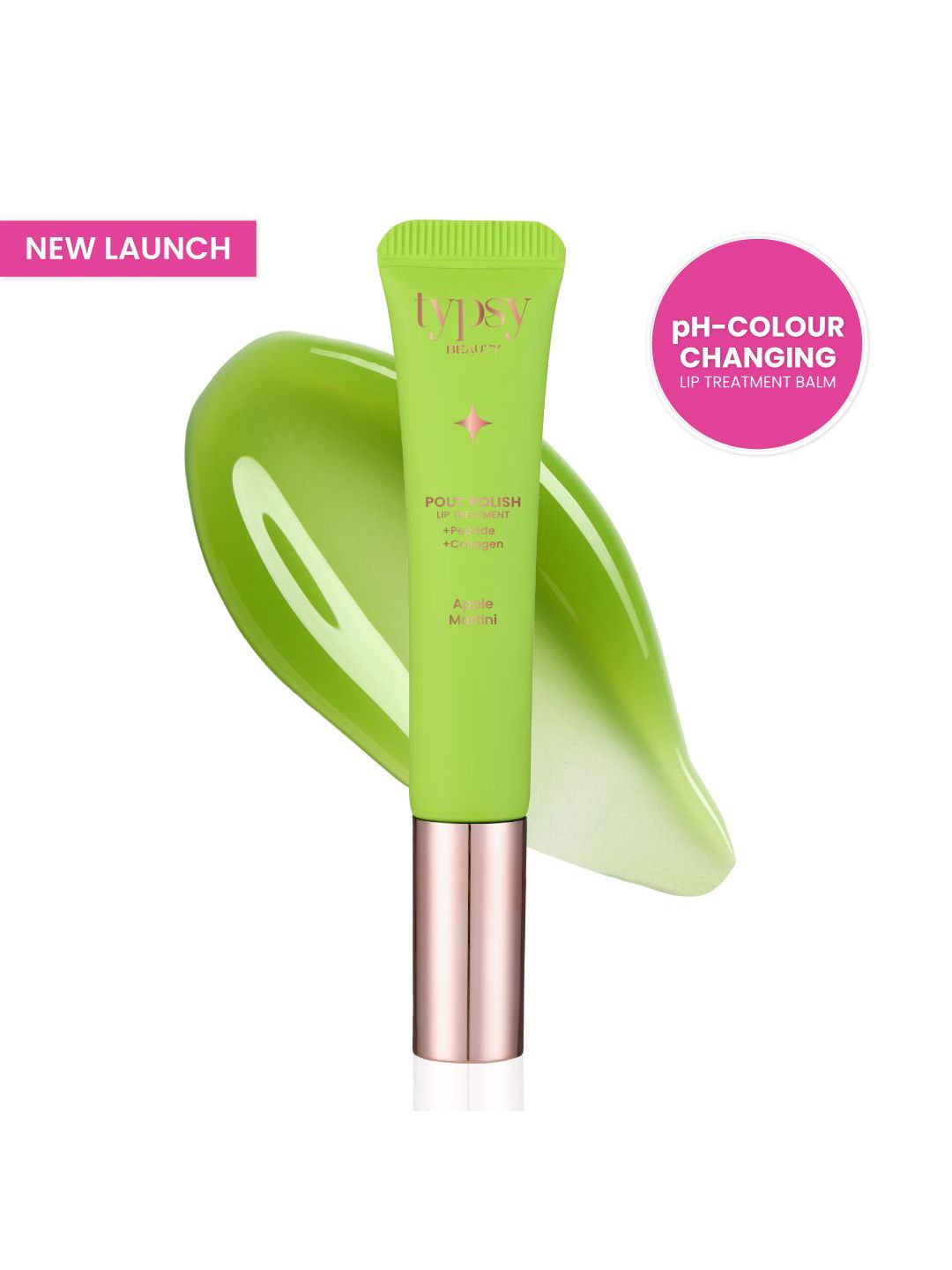 Typsy Beauty Pout Polish Peptide Lip Treatment Balm - 8 g - Apple Martini-image-25