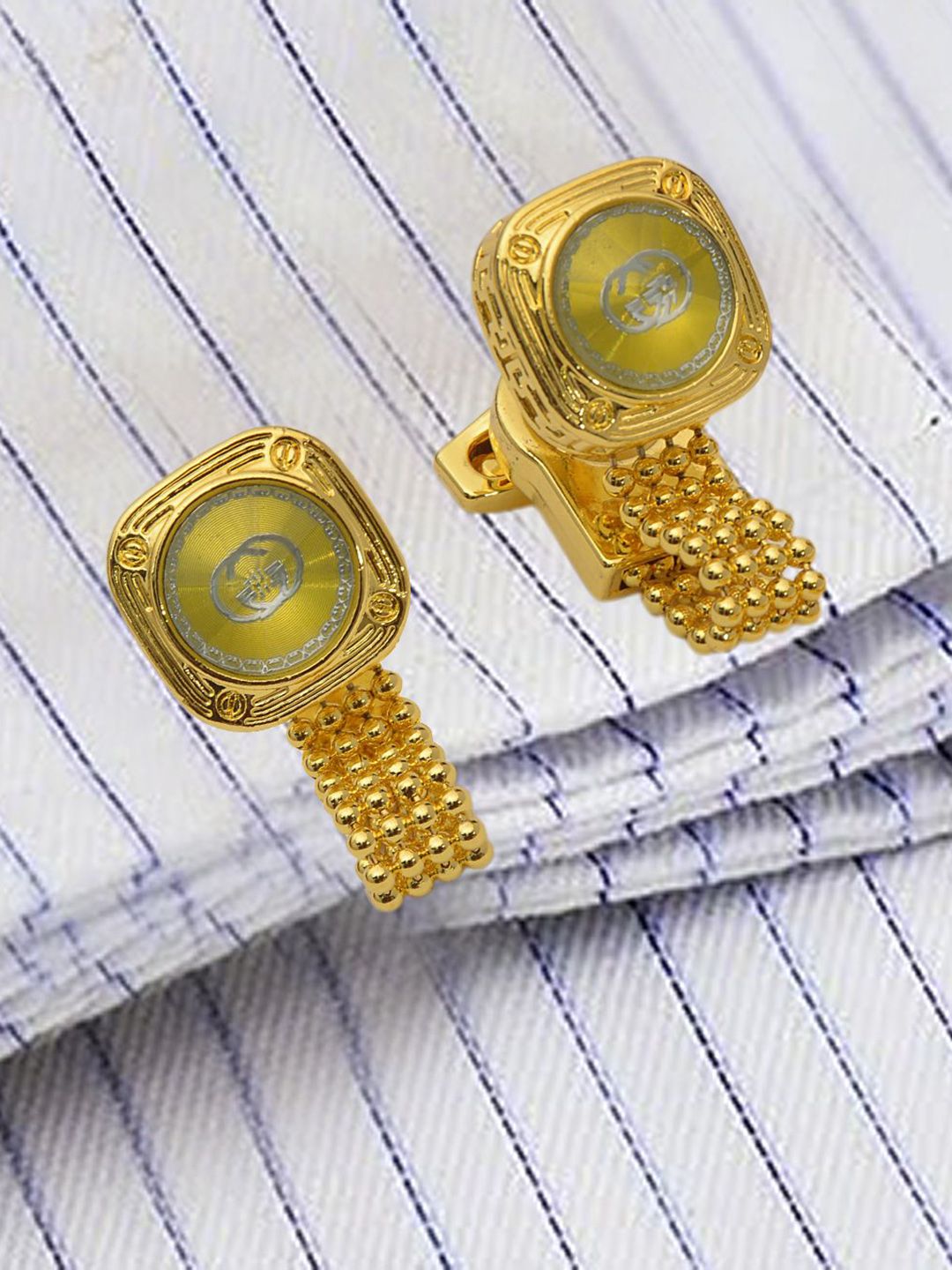 Curren Set Of 2 Textured Cufflink-picture-51