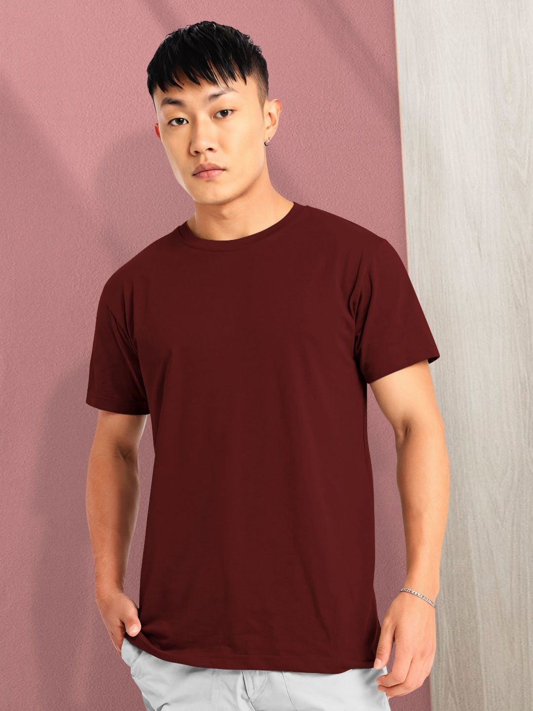 Moda Rapido Men Applique T-shirt-picture-17