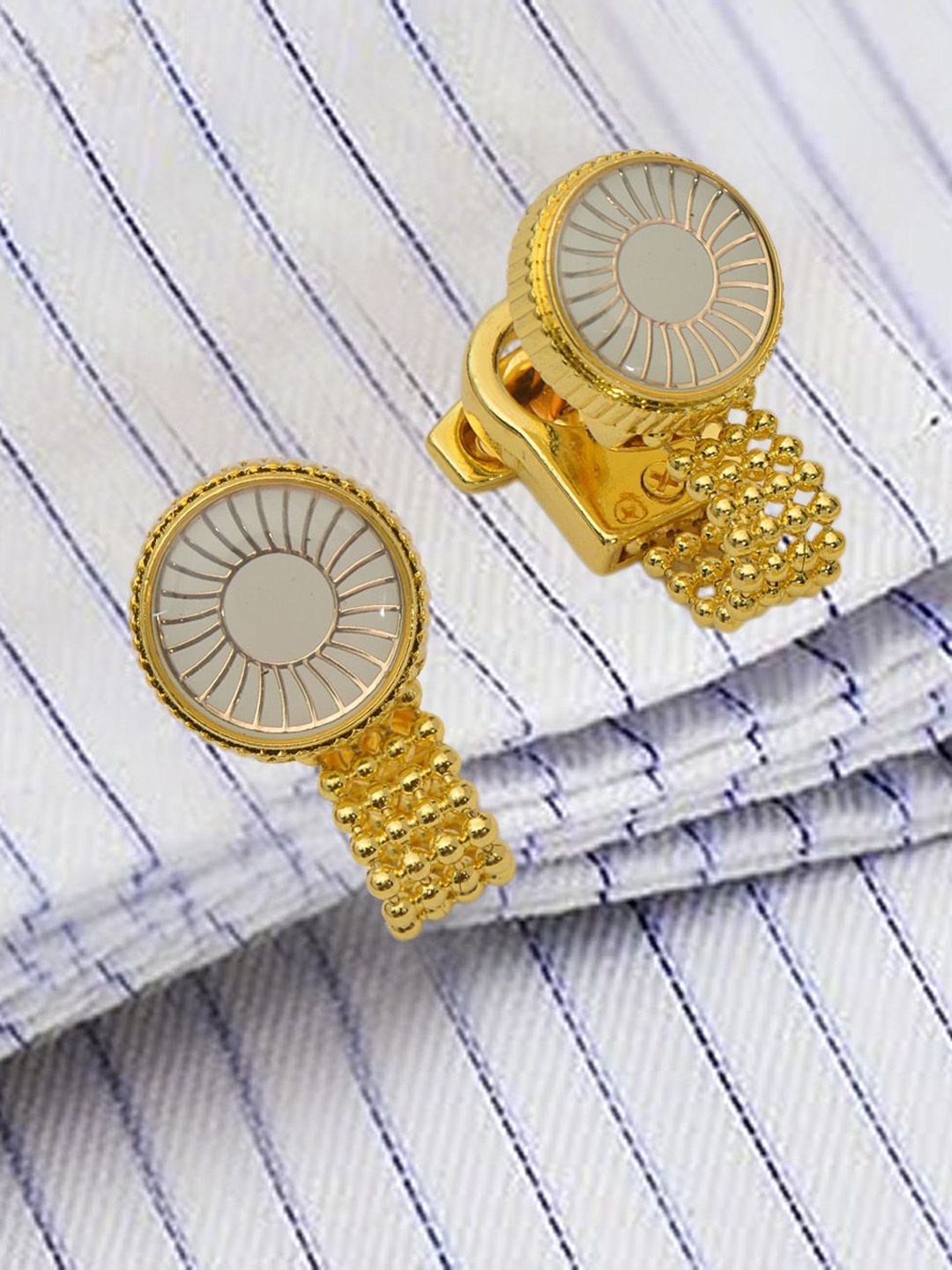 Curren Set Of 2 Round Cufflink-image-30