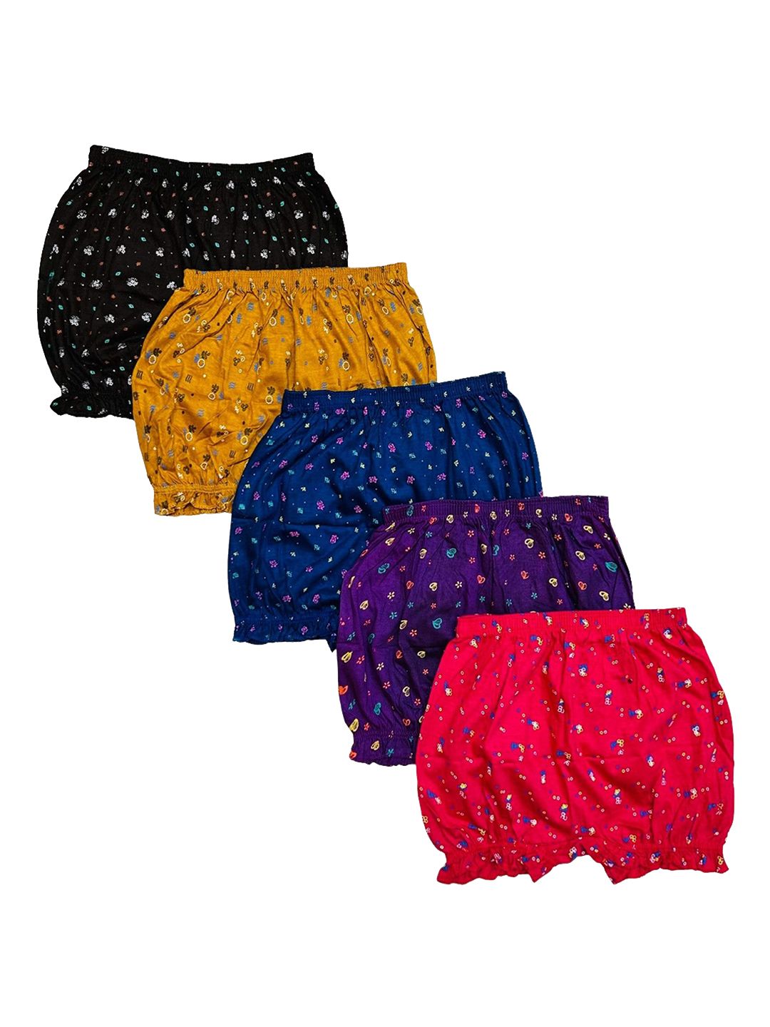 NEW TRINATH HOSIERY Infant Girls Pack Of 5 Basic Briefs-picture-36