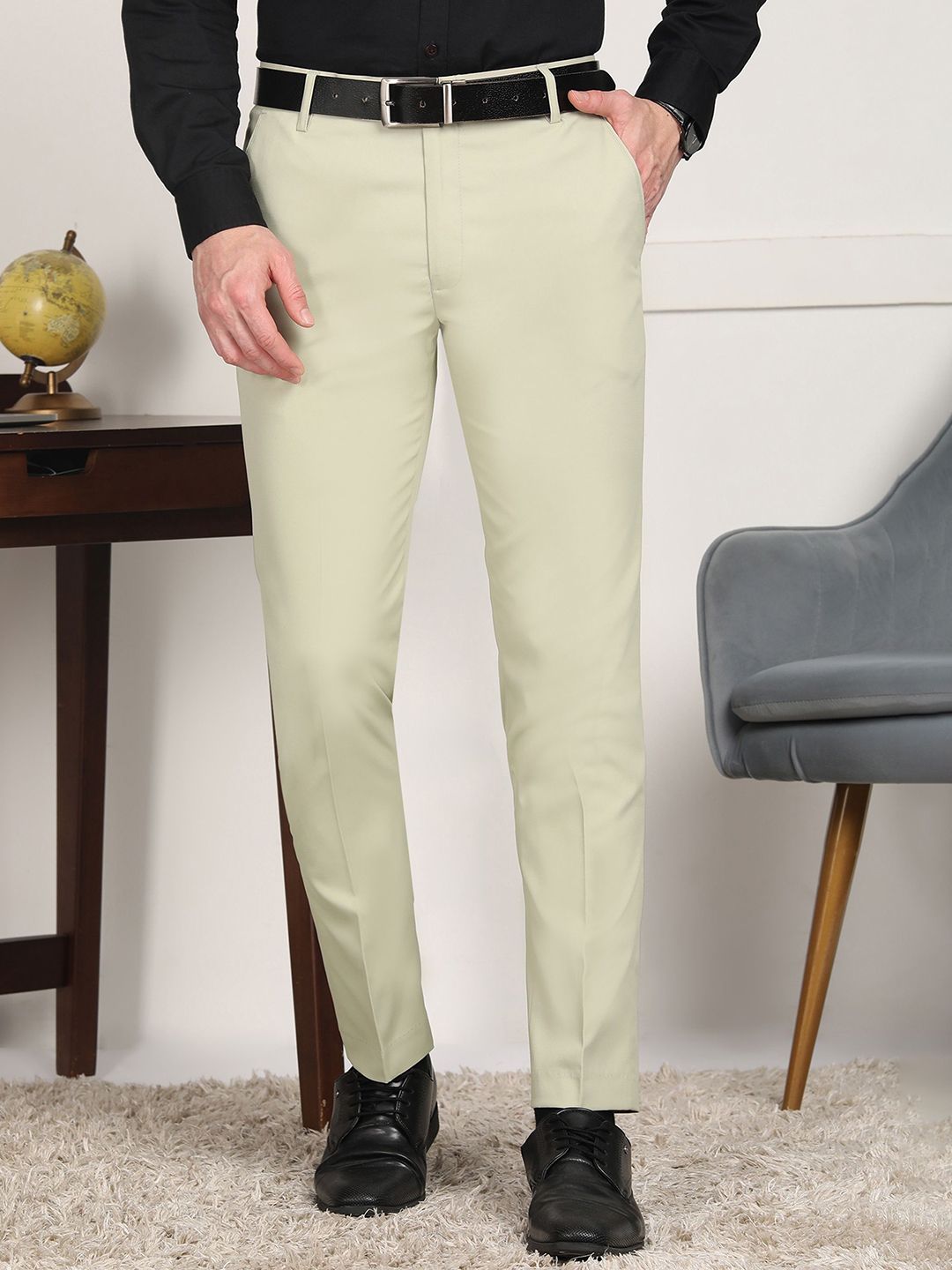 FUBAR Men Pleated Formal Trousers-picture-33
