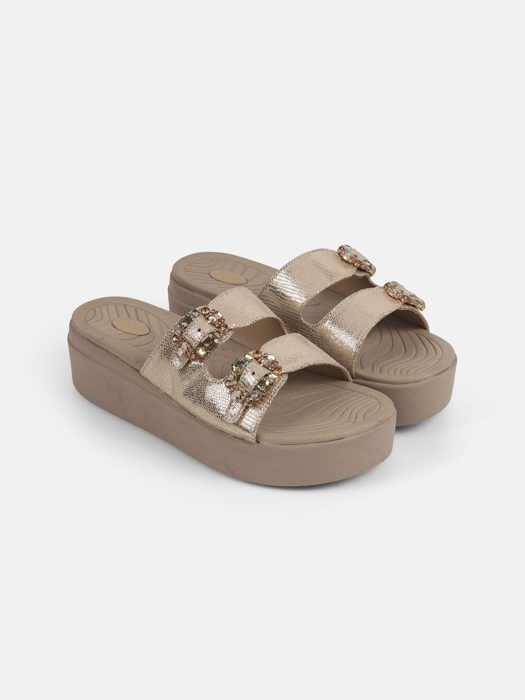 Mochi Printed Flatform Mules-picture-23