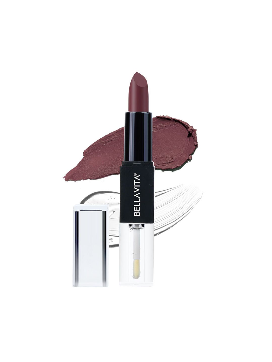 Bella Vita Organic Two Good! 2 In 1 Hydrating Lipstick & Gloss - 4.2g + 2ml-Two Playful-picture-41