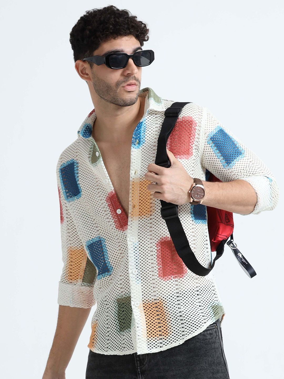 WILNERCROWN Classic Semi Sheer Casual Shirt-picture-34