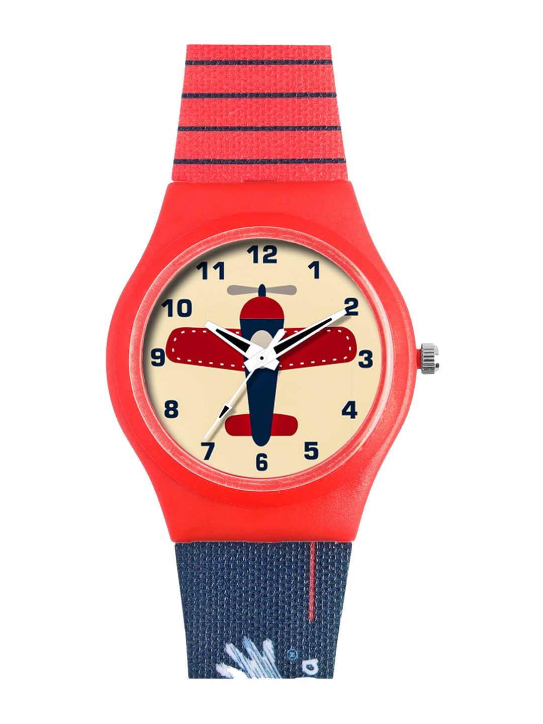 JI & JA Kids Brass Dial & Regular Straps Analogue Watch JJ231-picture-48