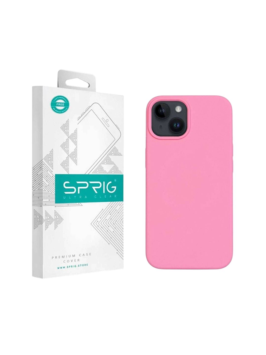 SPRIG Solid Printed iPhone 14 Bumper Case Mobile Accessories-picture-54