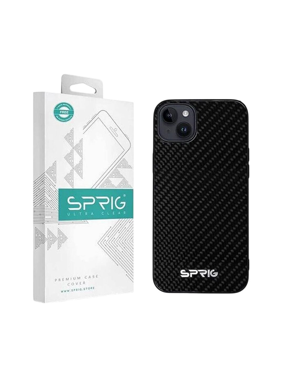 SPRIG Geometric Printed iPhone 14 Plus Back Case Mobile Accessories-picture-30