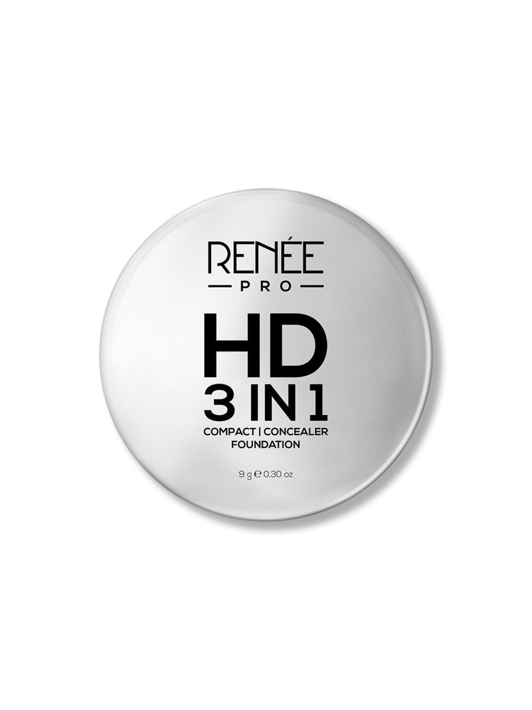 Renee Pro HD 3 In 1 Compact With Vitamin C & E 9g - Gres
