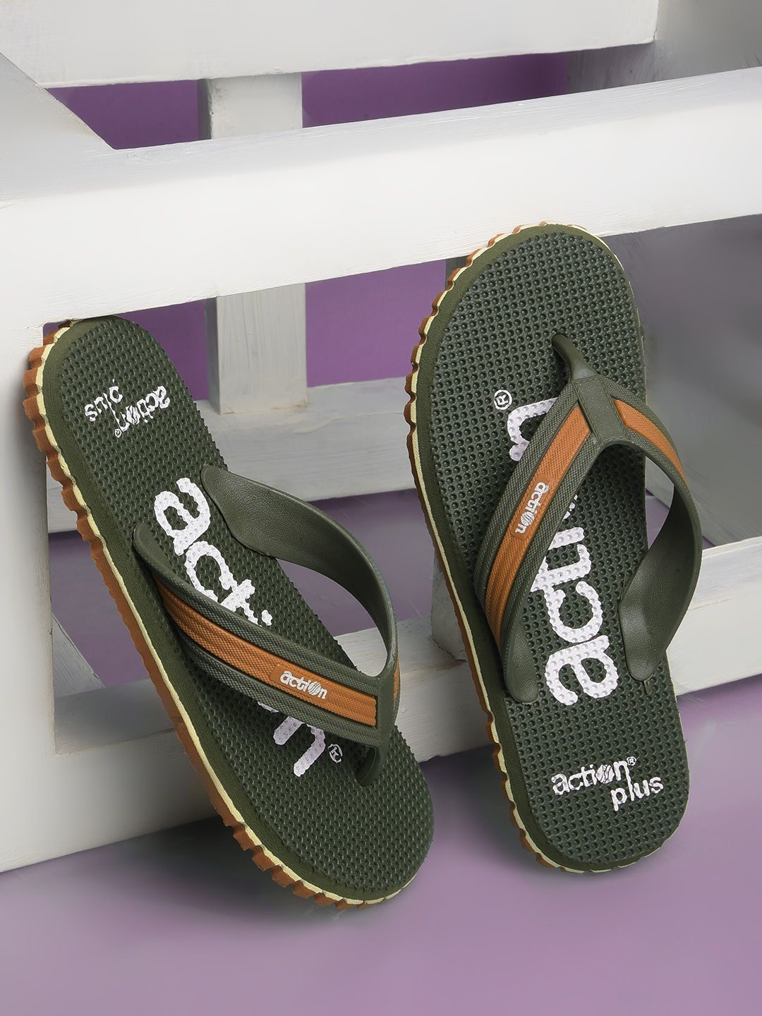 Action Plus Men Printed Thong Flip-Flops-picture-37