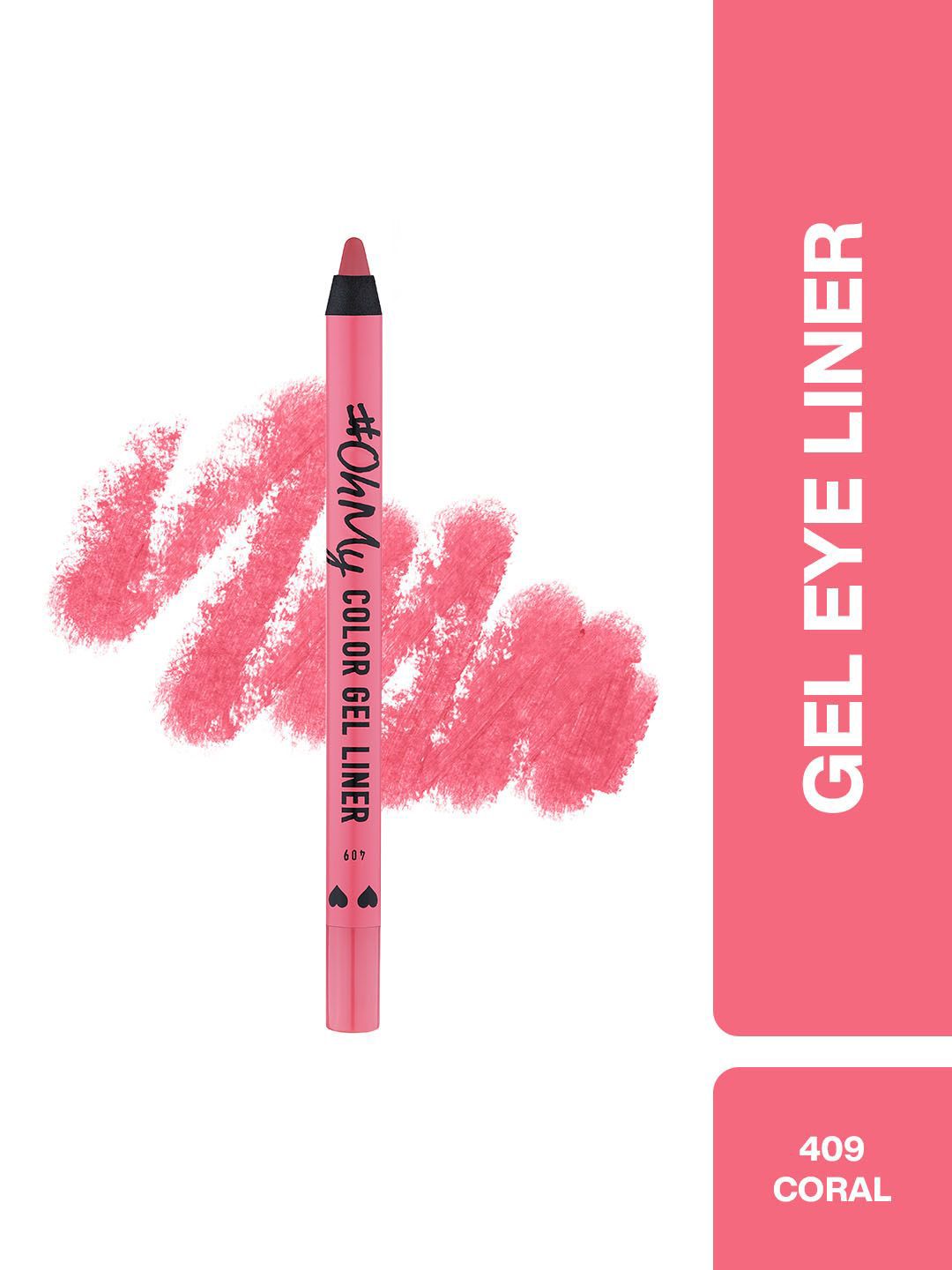 LAMEL Oh My Color Smudge Proof Gel Eye Liner 1.4 g - Coral 409-picture-18