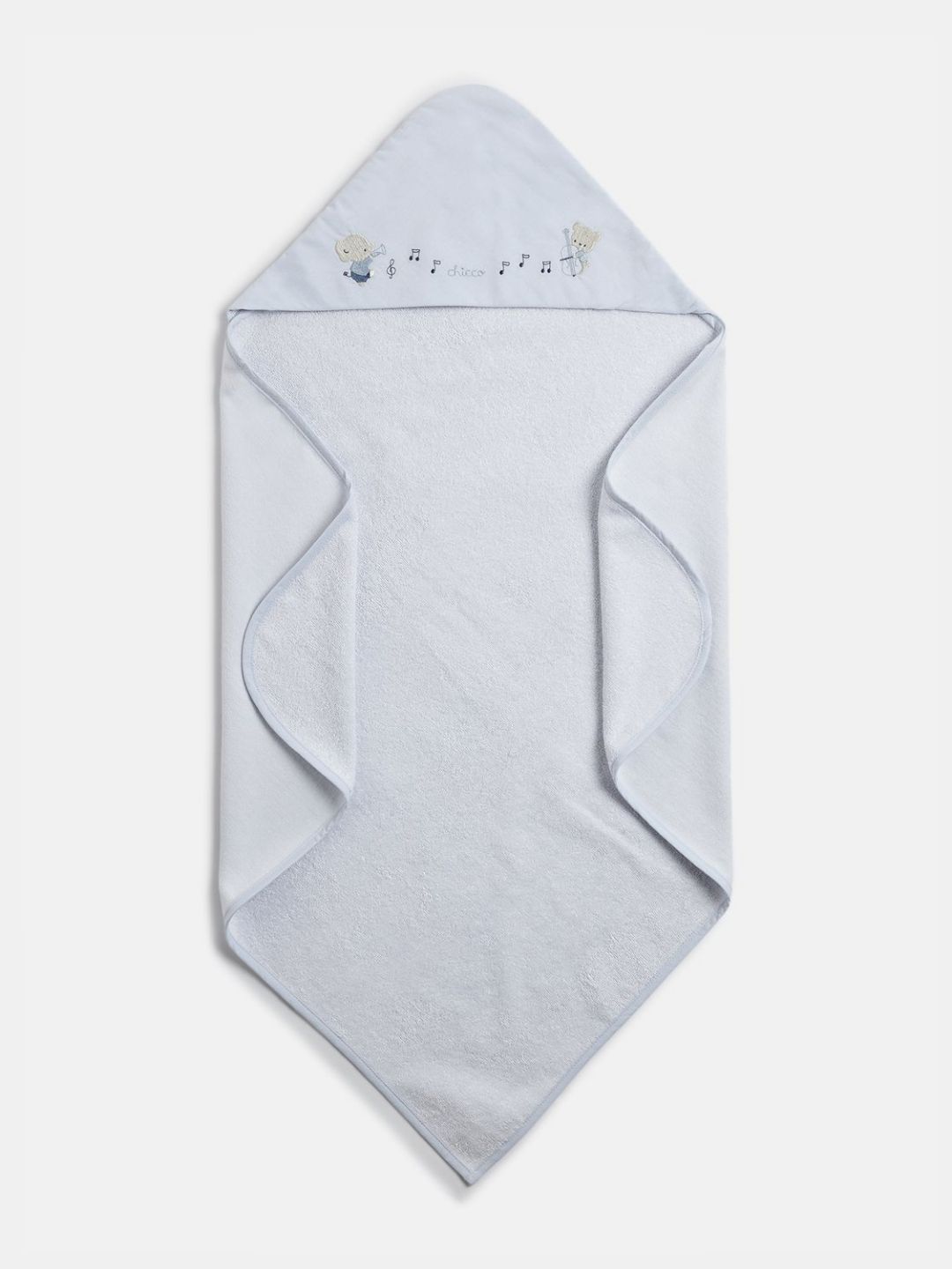 Chicco Blue Cotton 380 GSM Bath Towel-image-34