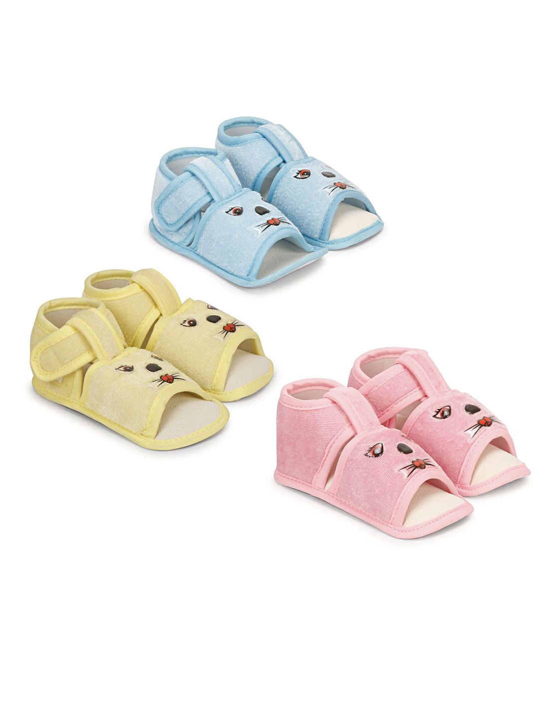 Dhairya Collection Unisex Kids Cotton Booties-picture-39