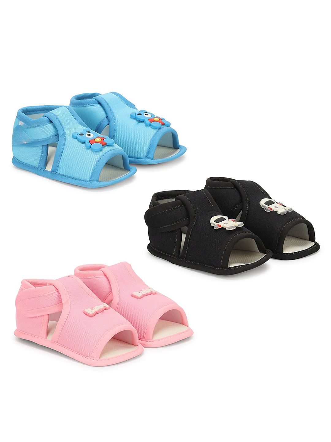 Dhairya Collection Unisex Kids Cotton Booties-picture-14