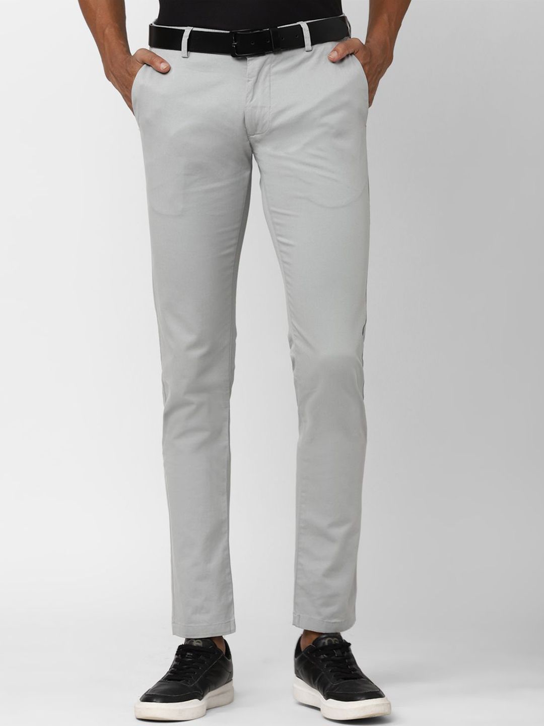 Peter England Casuals Men Skinny Fit Chinos Trousers-picture-28