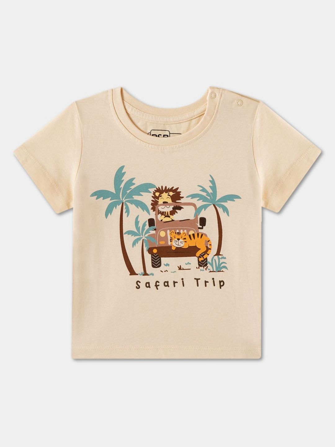 R&B Boys Graphic Printed Round Neck Cotton T-shirt-picture-14
